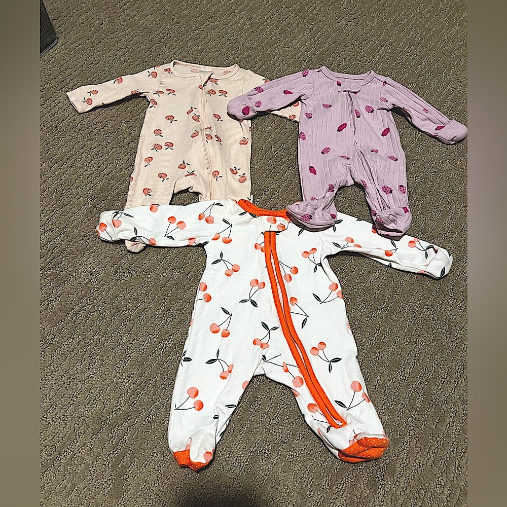 Newborn Girl Sleepers